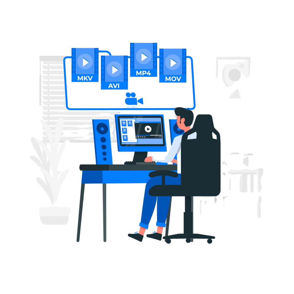 video editing vector