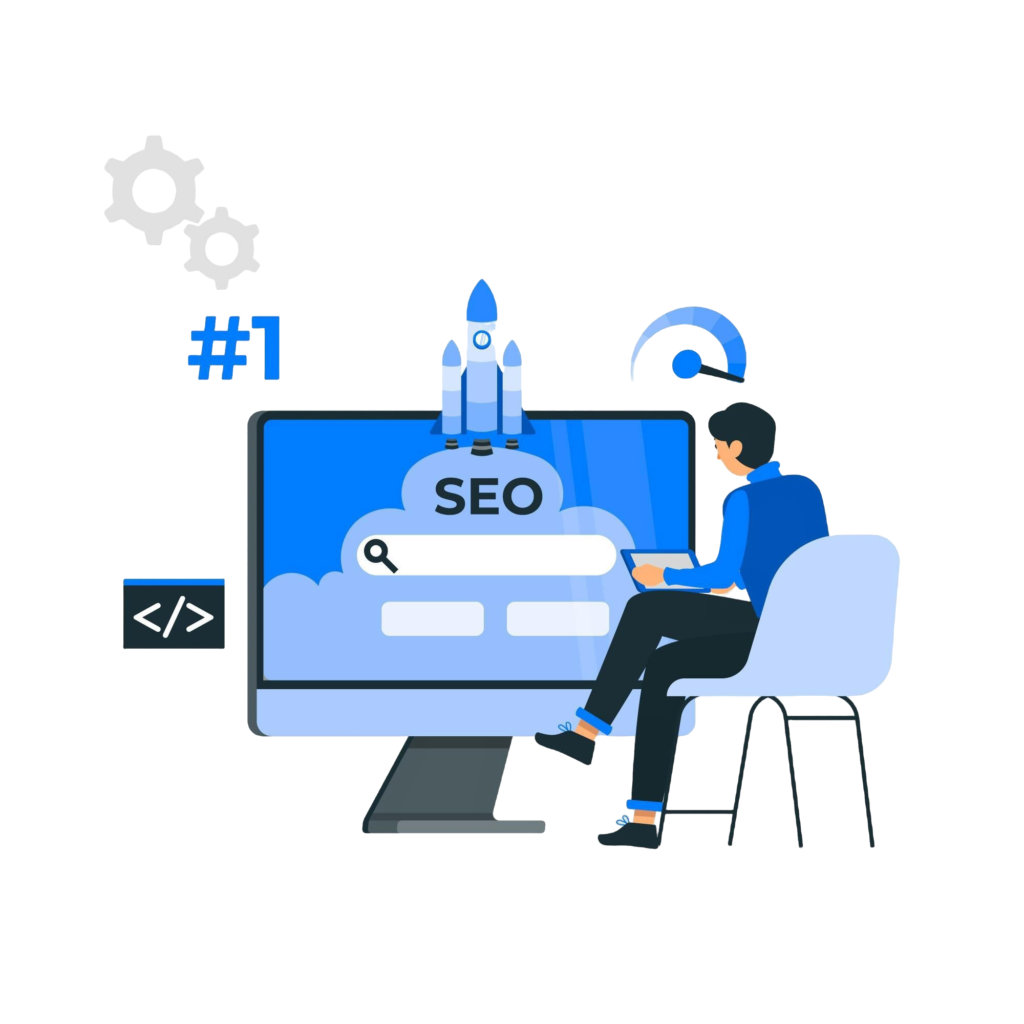 seo vector image